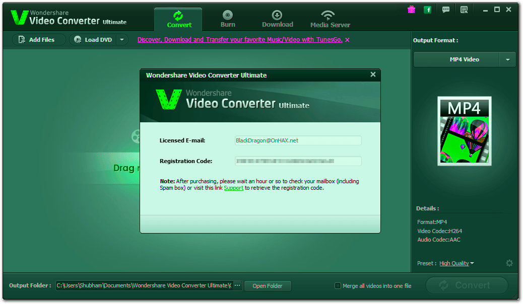 wondershare video converter ultimate for mac